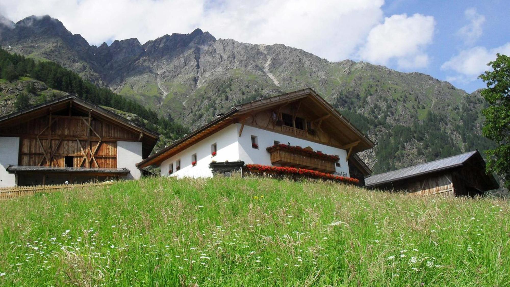 Schnatzhof Apartment Morgensonne Naturns Exteriör bild